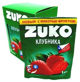 Растворимый напиток "ZUKO" Клубника 20гр х 12шт