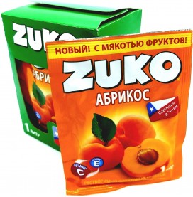 Растворимый напиток "ZUKO" Абрикос 20гр х 12шт