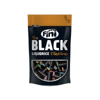 FINI Мармелад "BLACK" Палочки лакричные с начинкой ассорти 180гр