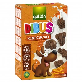 Gullon Детское печенье Dibus Mini Choco 250 гр