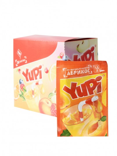 Растворимый напиток "YUPI" Абрикос 12гр